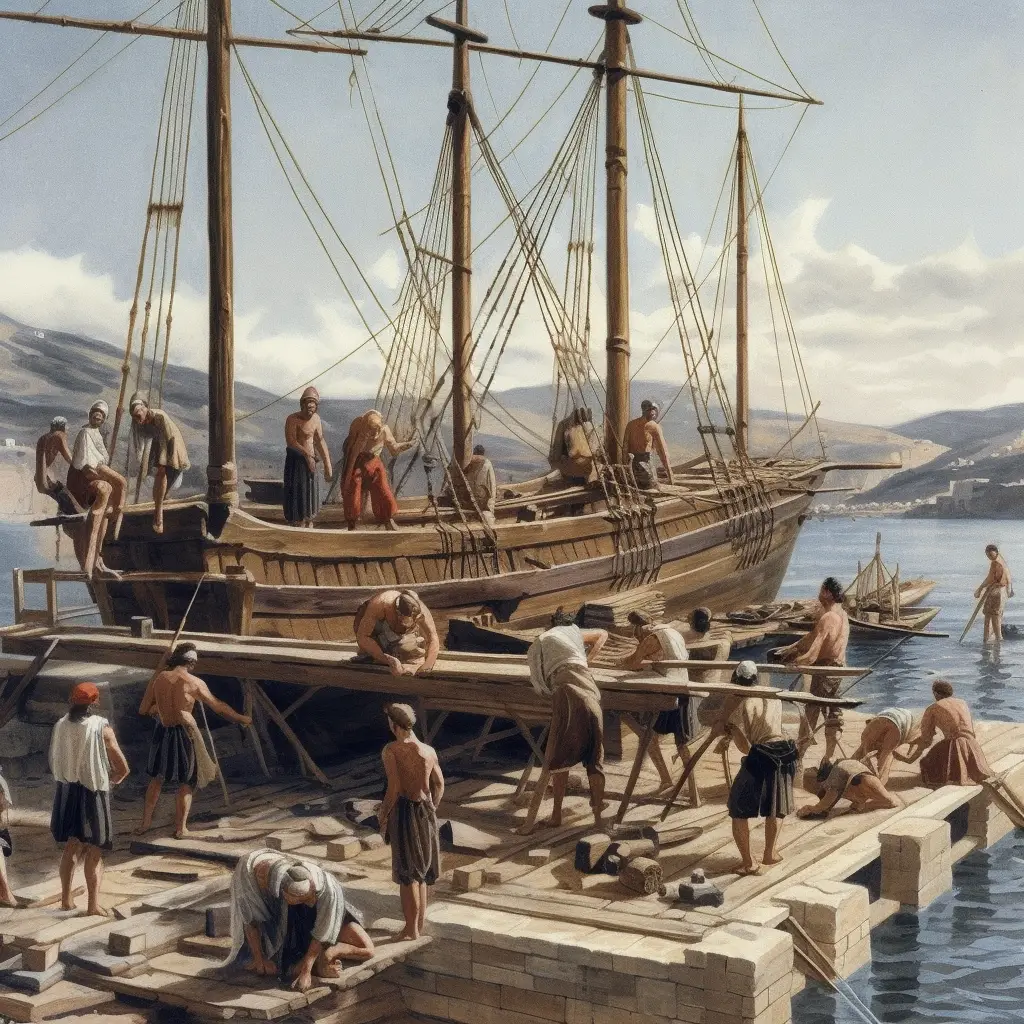 Barcos griegos antiguos – historia para niños