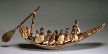 Historia del Antiguo Egipto para niños: barcos y transporte