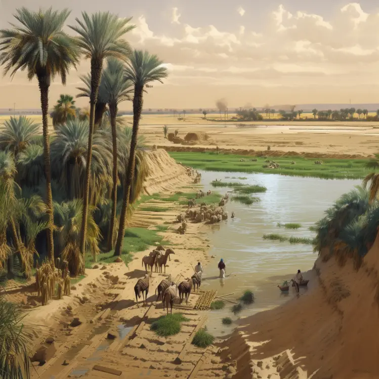 Agricultores del antiguo Egipto – cuento para niños