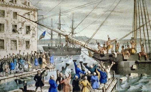 Revolución Americana: Fiesta del Té de Boston