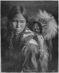 La vida tradicional como niño nativo americano