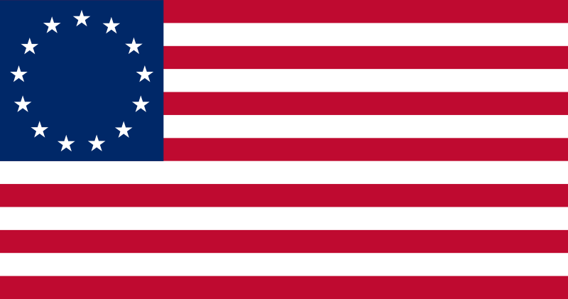 Revolución Americana: La Bandera de los Estados Unidos