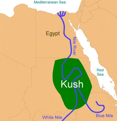 África antigua para niños: Reino de Kush (Nubia)