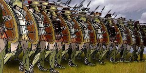Antigua Grecia para niños: soldados y guerra