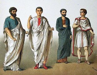 Antigua Roma para niños: ropa y moda