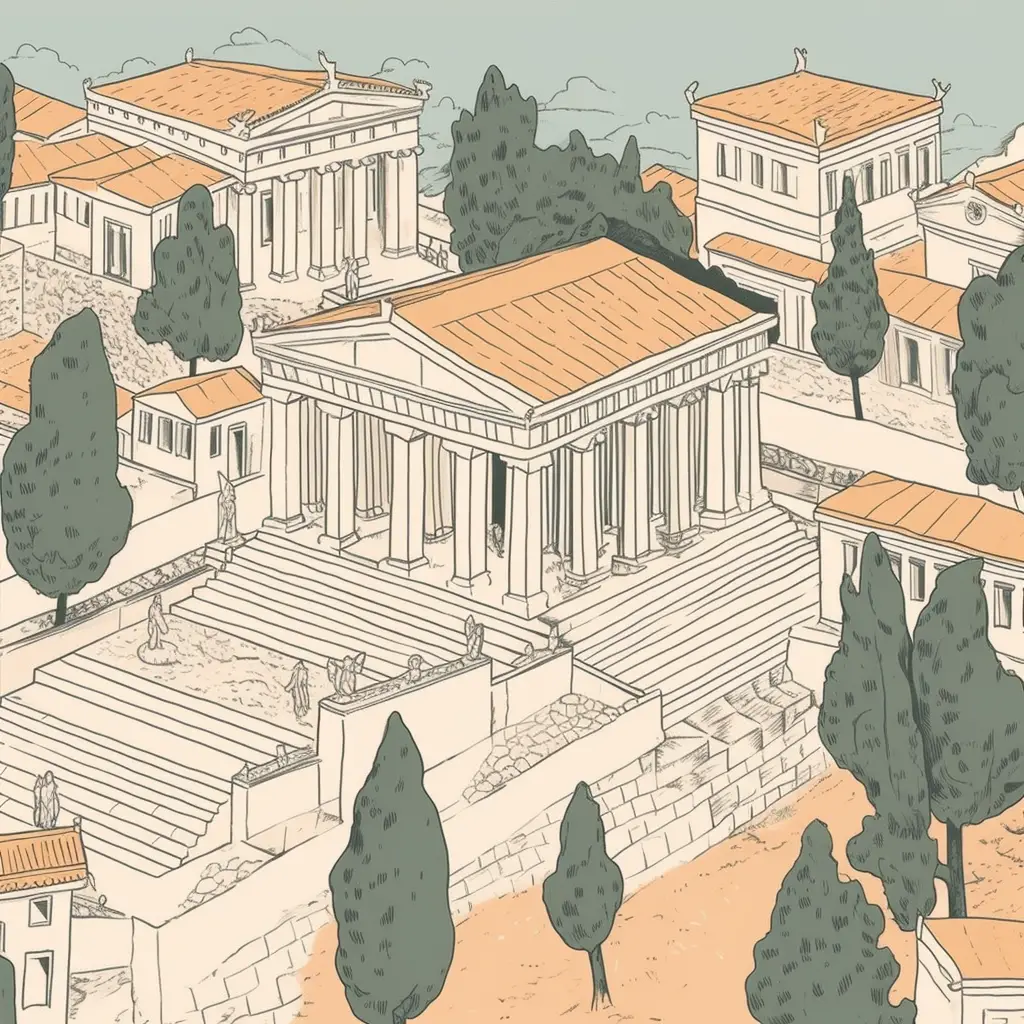 Arquitectura griega – cuento para niños