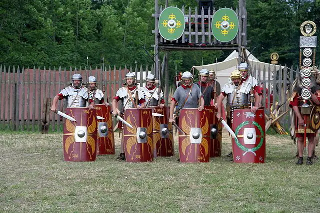 Datos sobre los soldados romanos para niños.