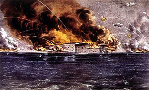 Guerra civil para niños: Batalla de Fort Sumter