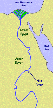 Historia del Antiguo Egipto: Geografía y el Nilo