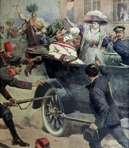 Primera Guerra Mundial: asesinato del archiduque Fernando