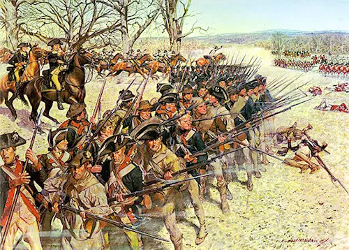 Revolución Americana: Batalla del Palacio de Justicia de Guilford