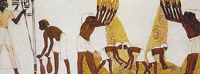 La esclavitud en las civilizaciones antiguas de Egipto.