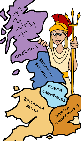 Antigua Roma para niños: Inglaterra (Britannia)