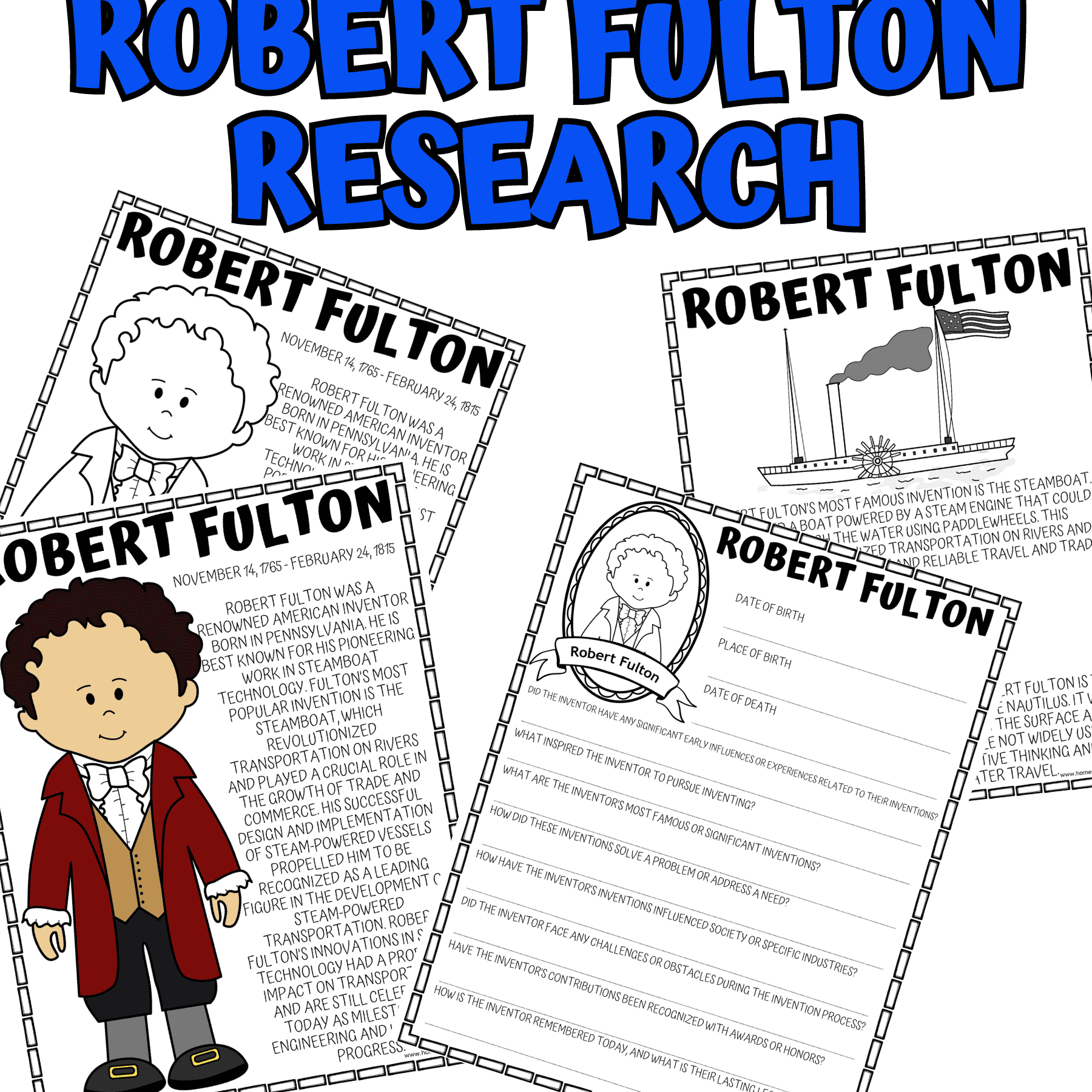 Estudio de la unidad Robert Fulton