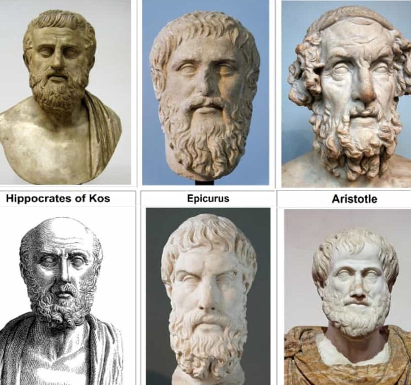 50 filósofos griegos antiguos más influyentes y famosos...
