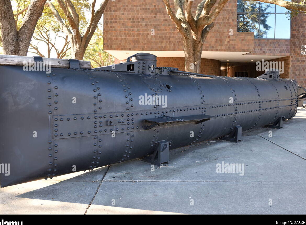 H.L. Hunley: el primer submarino que hundió con éxito un barco durante...