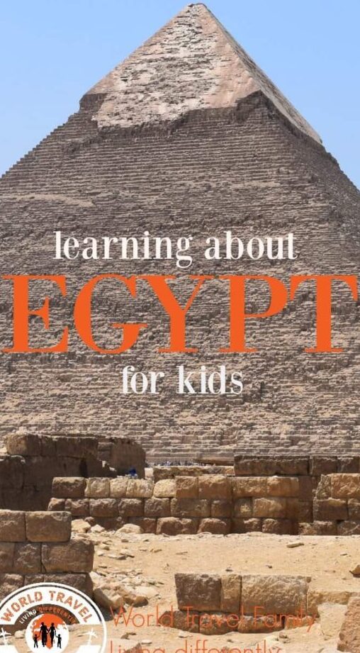 Aprendiendo sobre Egipto, para niños
