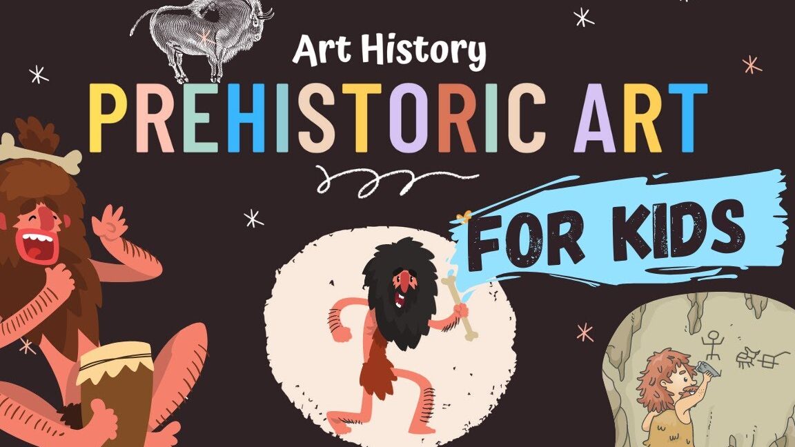 Arte Prehistórico para Niños - Arte Rupestre - Lección de Historia del Arte 001