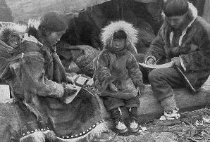 Nativos americanos para niños: pueblos inuit