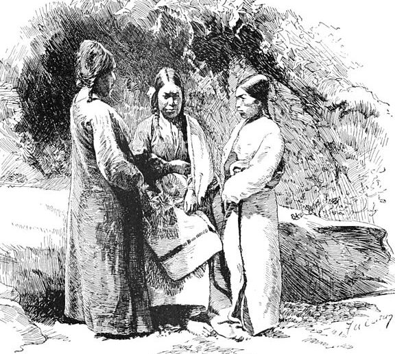 Mujeres nativas americanas en la América colonial - Wikipedia