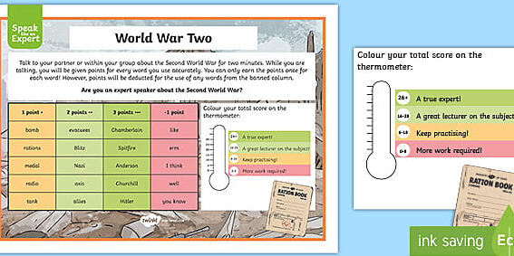 La Segunda Guerra Mundial para niños: charlas informales