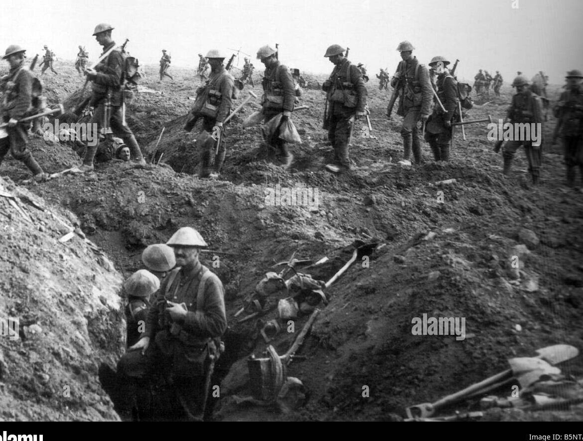 Guerra de trincheras de la Primera Guerra Mundial fotografías e imágenes de alta resolución - Alamy