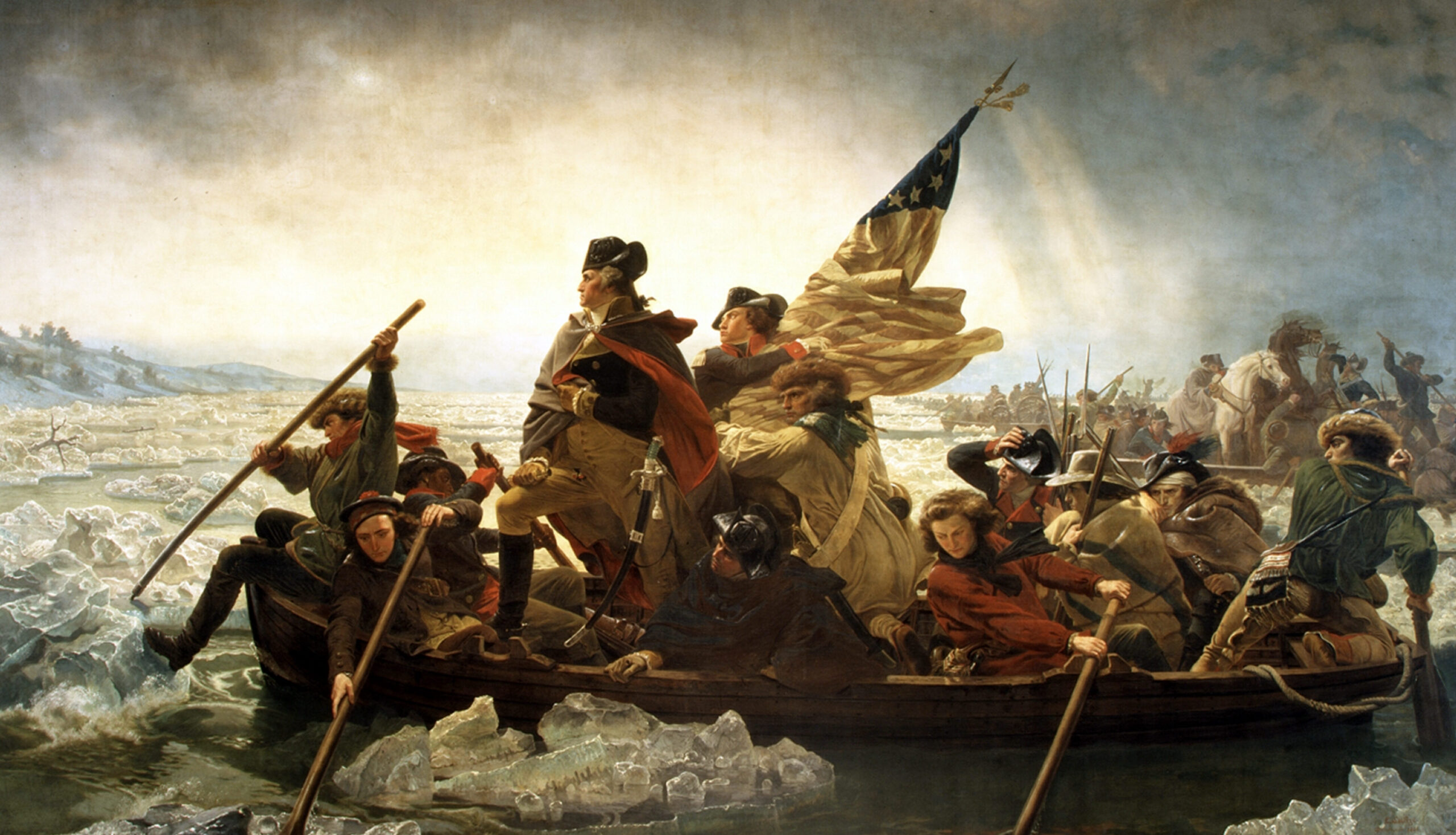 Revolución Americana: Cruzando el Delaware