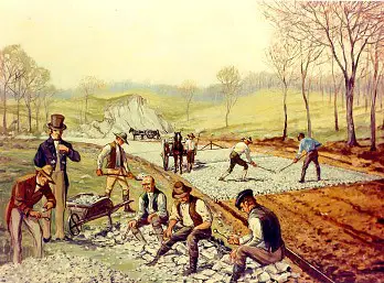 Revolución industrial: transporte para niños