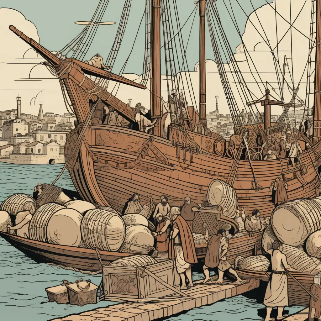 Barcos griegos antiguos – historia para niños