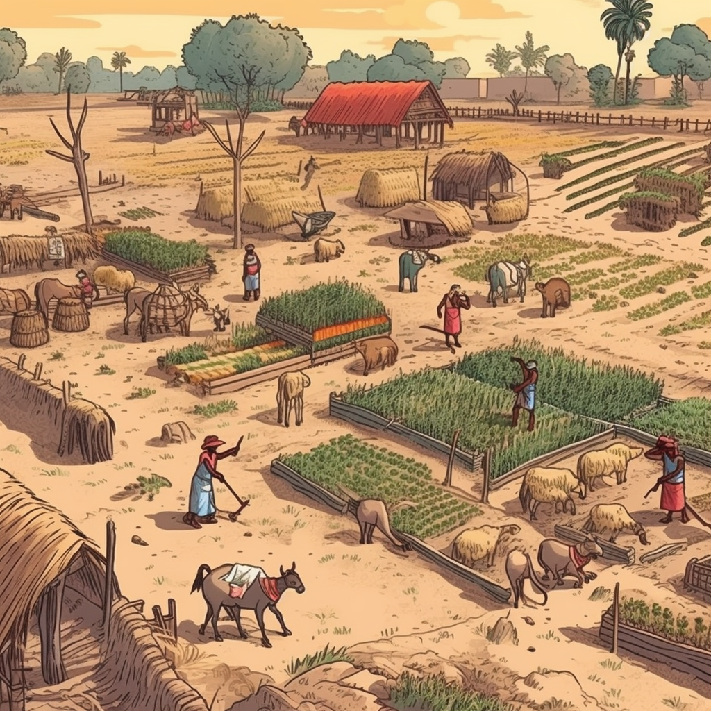 Comida egipcia – cuento para niños