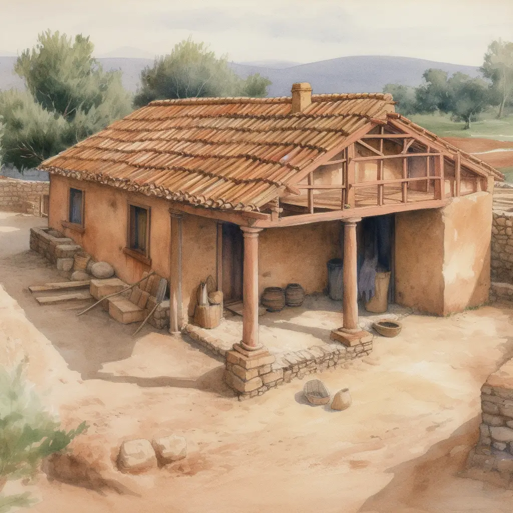 Hogar griego – Cuento para niños
