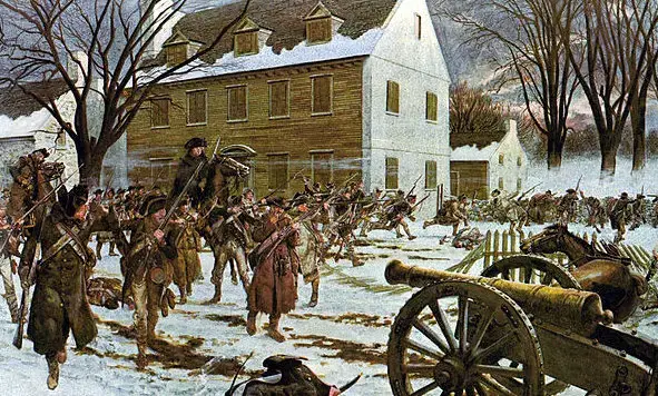 Revolución Americana: Cruzando el Delaware
