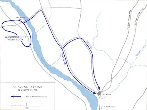 Revolución Americana: Cruzando el Delaware