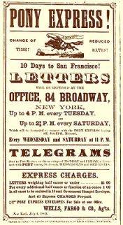 Historia: Pony Express