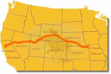 Historia: Pony Express