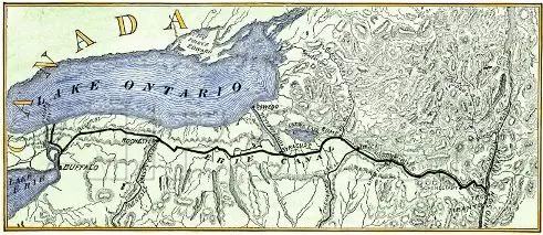 Historia de Estados Unidos: Canal Erie para niños Historia de Estados Unidos: Canal Erie para niños
