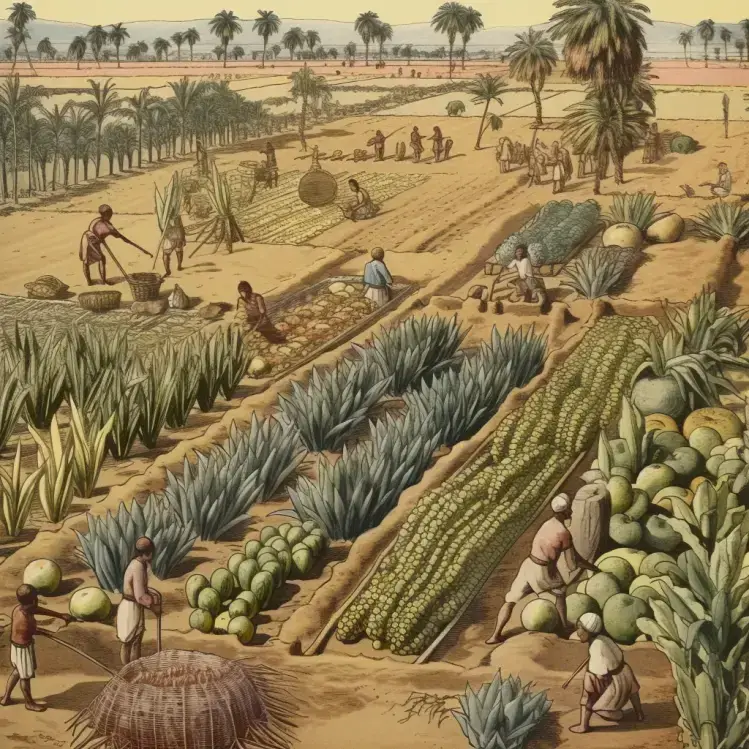 Agricultores del antiguo Egipto – cuento para niños