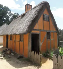 América colonial para los niños: vivienda y hogares