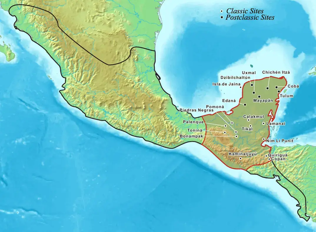 Antiguos mayas: hechos e información para niños