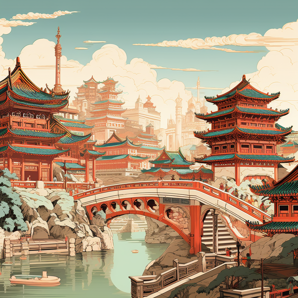 Arquitectura china para niños – Historia para niños