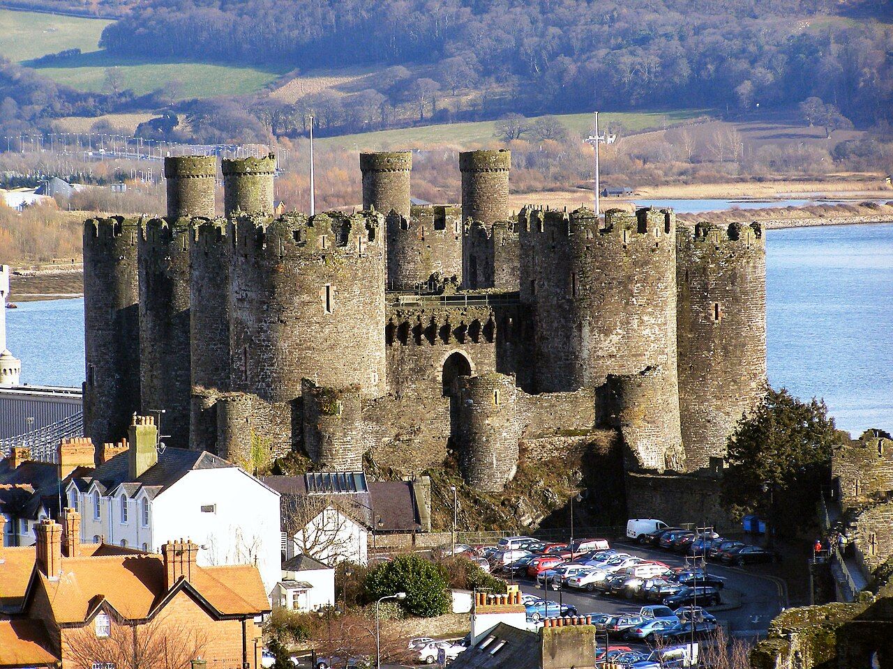 Castillo de Conwy: hechos e información para niños