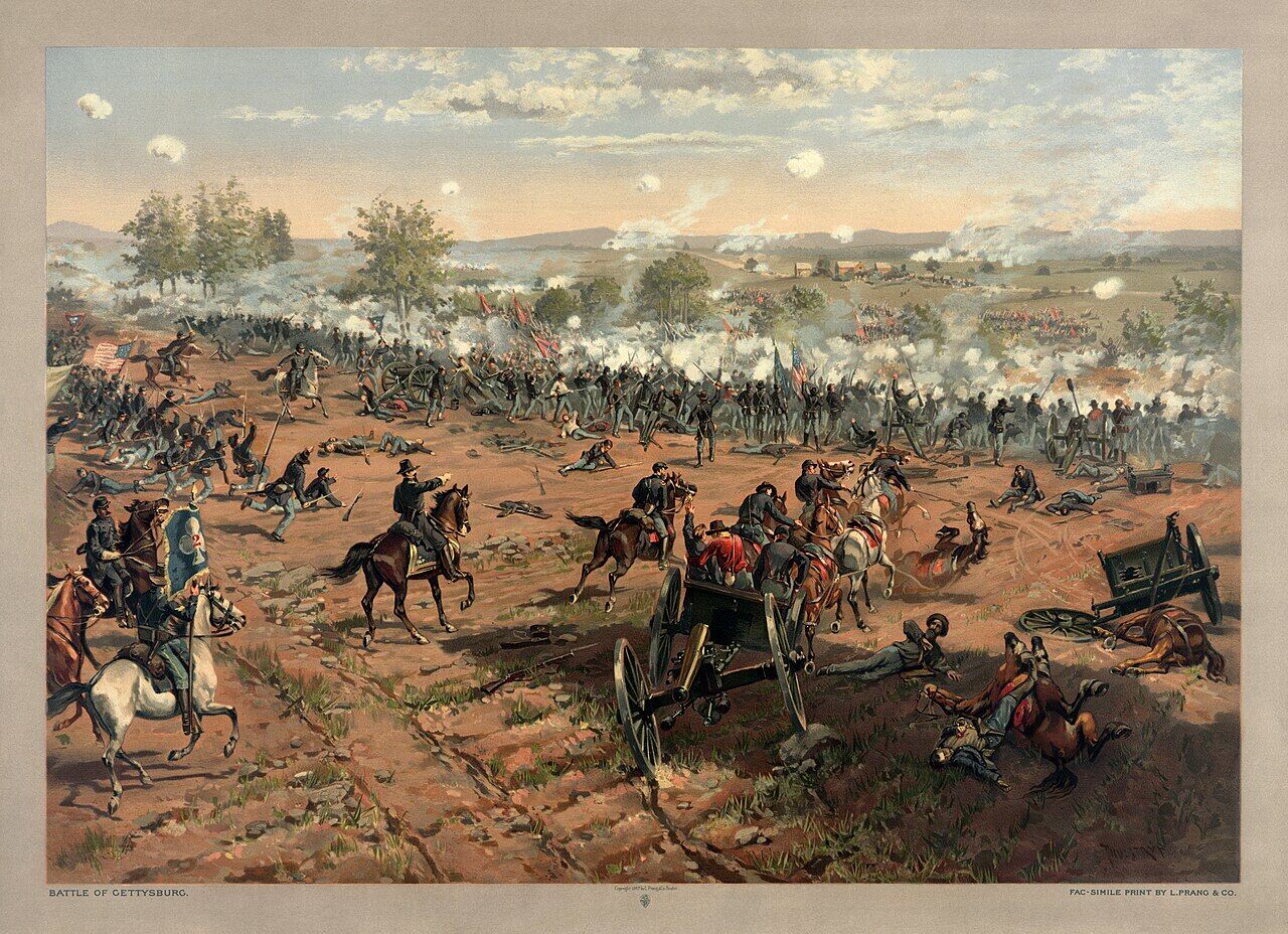 Datos sobre la batalla de Gettysburg para niños