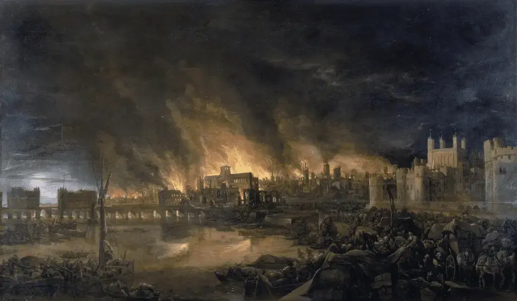 El gran incendio de Londres – Datos para niños