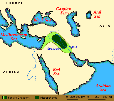 Historia: Mesopotamia antigua para niños