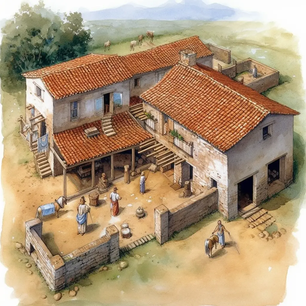 Hogar griego – Cuento para niños