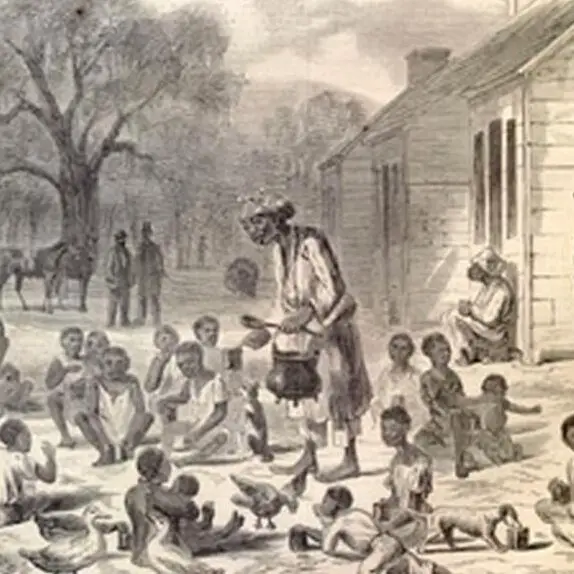 Niños afroamericanos (Servicio de Parques Nacionales de EE. UU.)