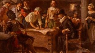 América colonial para niños: los peregrinos y la colonia de Plymouth