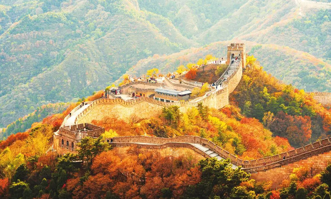 Un alijo de bombas antiguas descubiertas en la Gran Muralla de Badaling en...