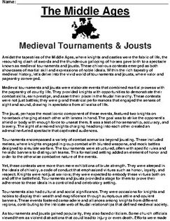 Justas medievales |