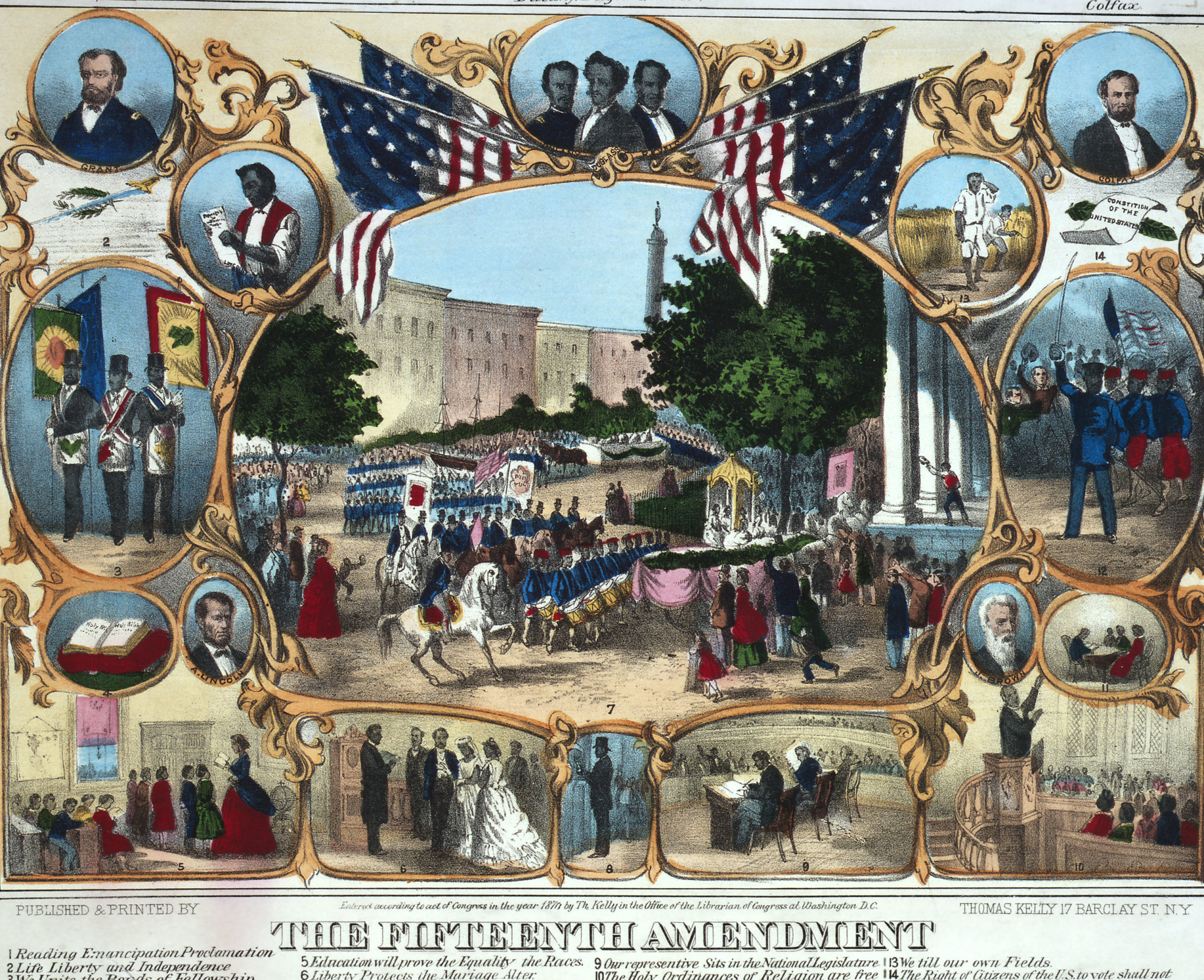 Camino hacia la Ley de derecho al voto: derechos de voto de 1789 a 1869...
